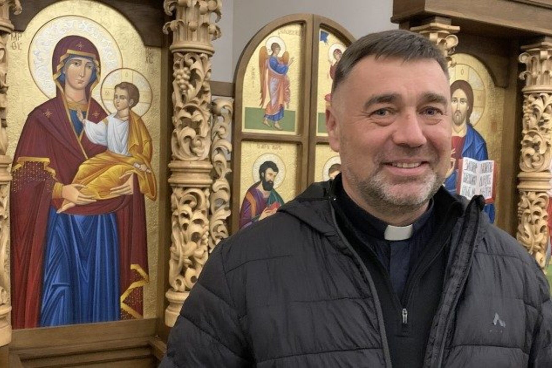 Father Oleh Panchyniak: My entire people bear this cross and follow Jesus Christ