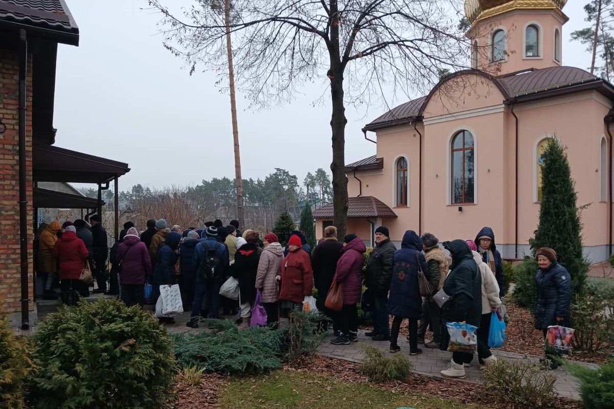 В Ірпені місцева парафія УГКЦ продовжує підтримувати потребуючих та постраждалих унаслідок війни