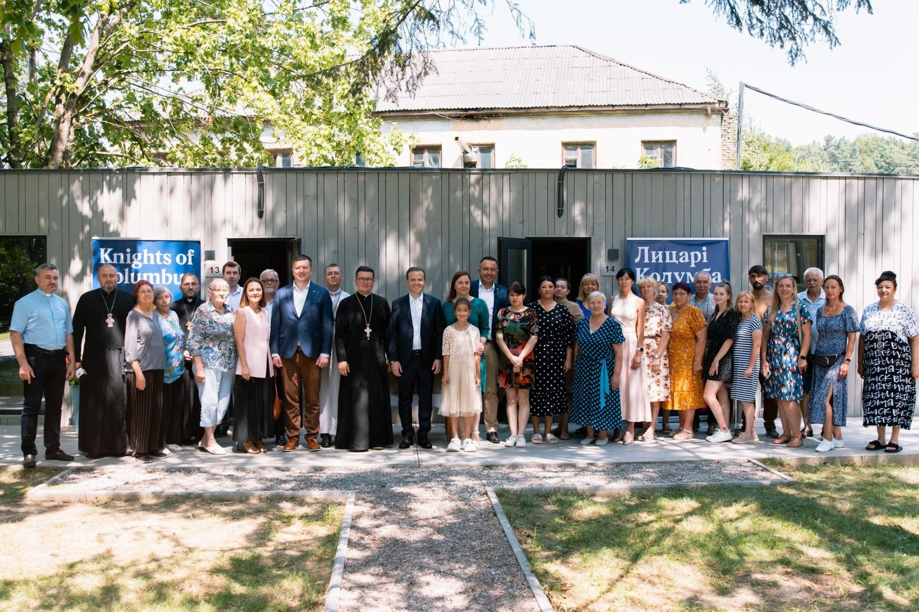 “Home away from home”: UGCC opens first modular town for IDPs in Lviv Oblast