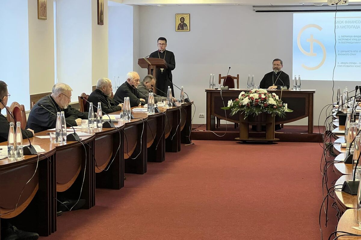 Patriarchal Economist presented the activities of the “Mudra Sprava” Foundation at the Synod of Bishops