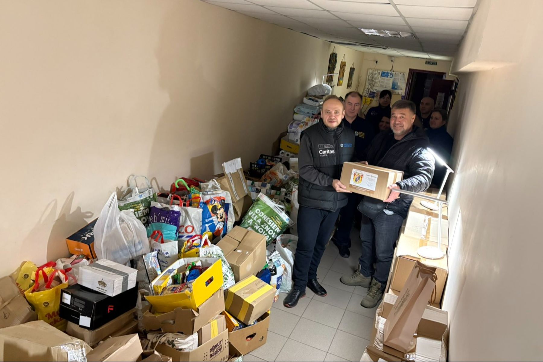 Гуманітарна місія «Мудрої справи» доставила допомогу до Сум разом із підтримкою Словацької Греко-Католицької Церкви