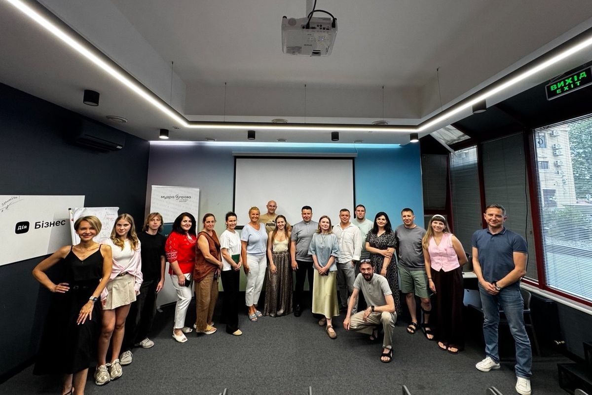 В Одесі стартувала програма mini MBA «Дія в Надії»: учасники шукали відповідь, яким має бути лідер у час війни