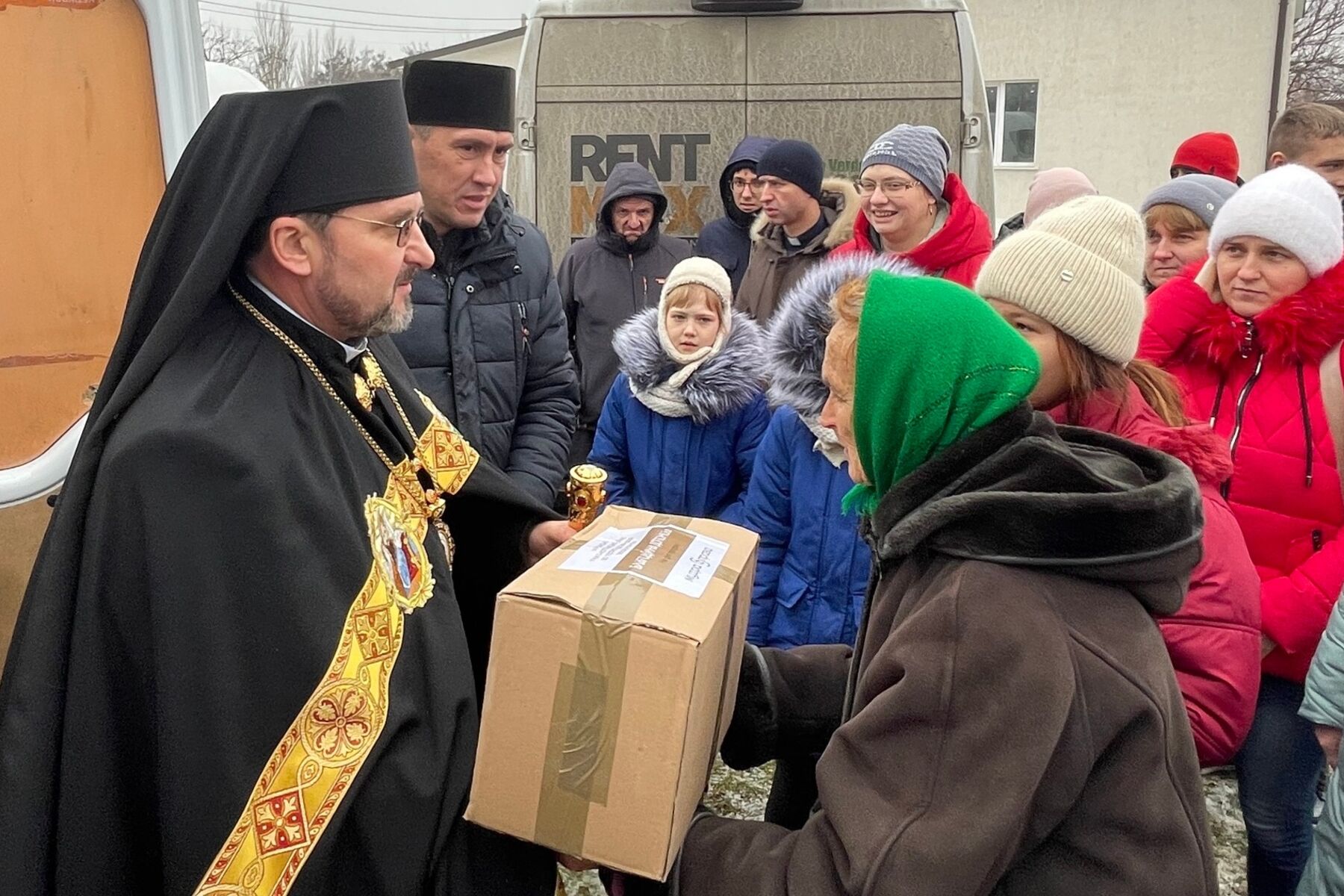 Владика Михайло Бубній відвідав деокуповані парафії УГКЦ на Херсонщині