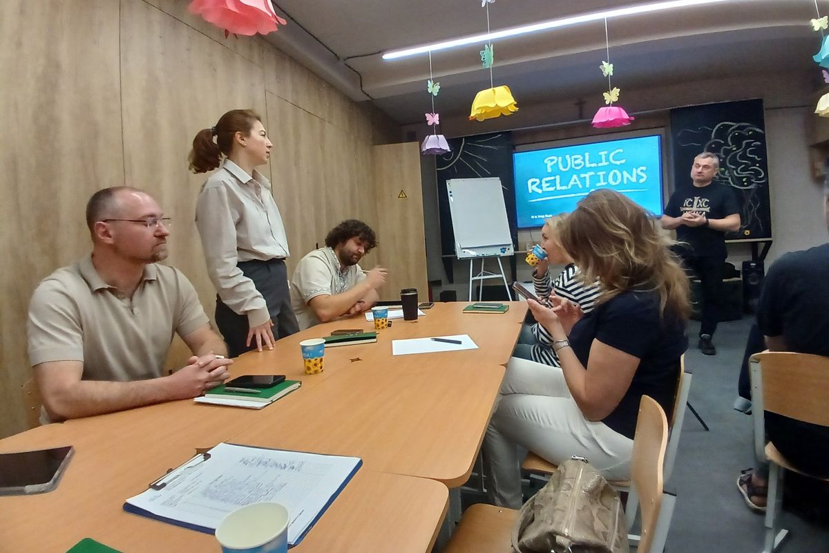 Учасники програми «Дія в Надії» у Кривому Розі навчалися ефективної комунікації та кризового PR