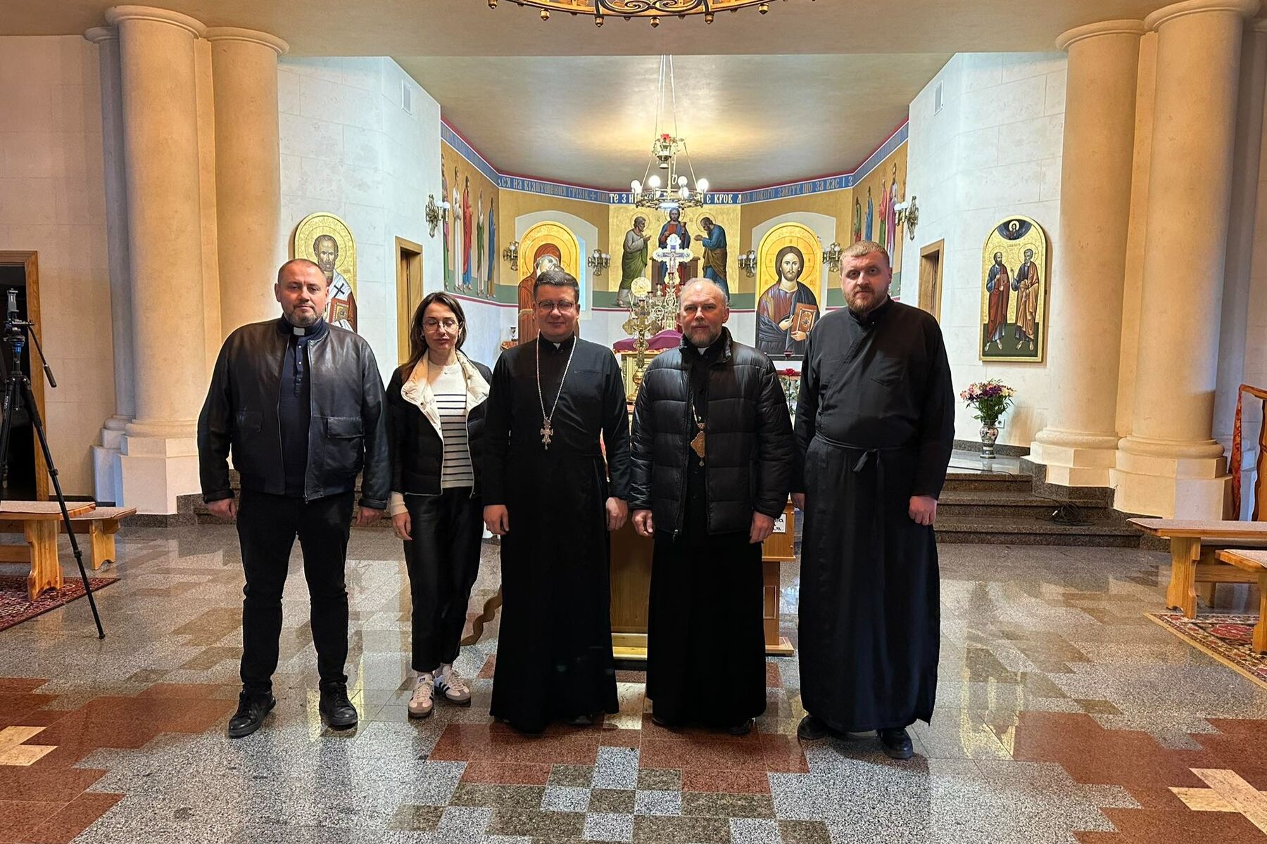 Patriarchal Econom gets acquainted with charitable activities of UGCC in Kharkiv Oblast