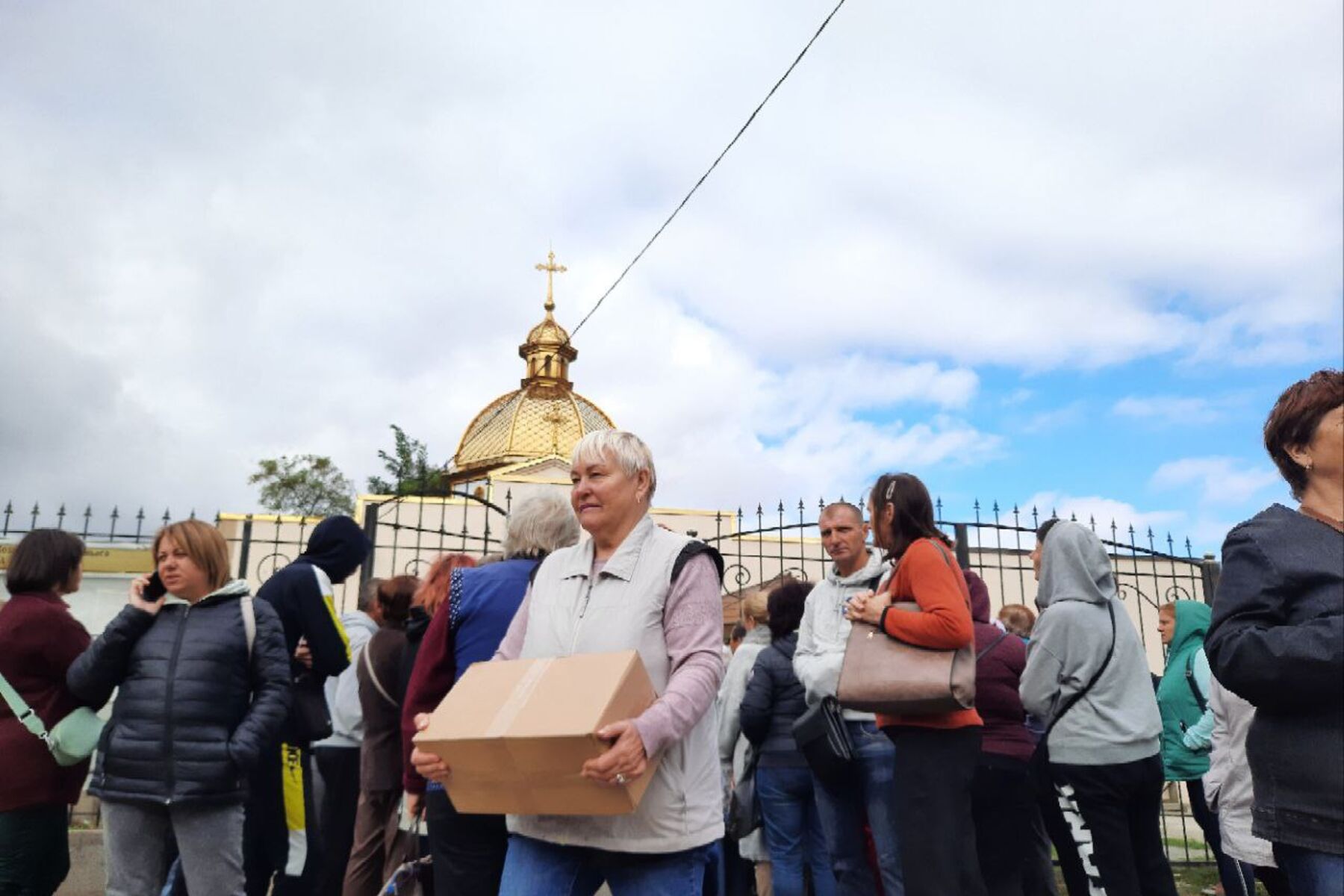 Продуктові набори від фундації «Мудра справа» підтримують переселенців в Одесі